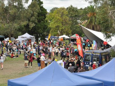 Portable toilet for public events